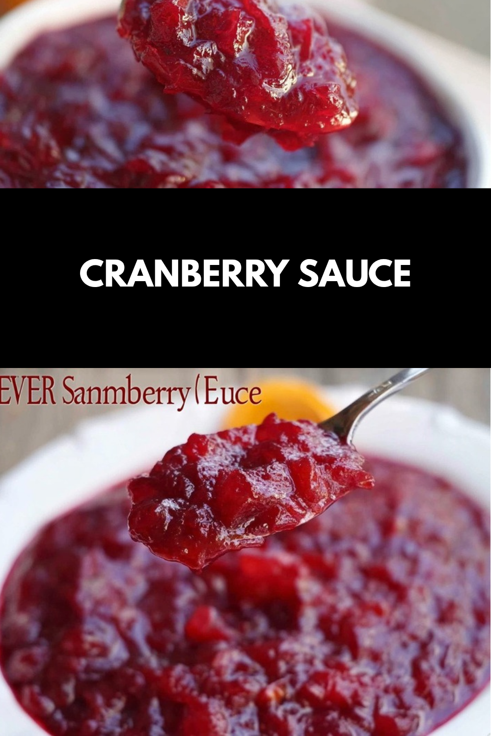 Cranberry Sauce