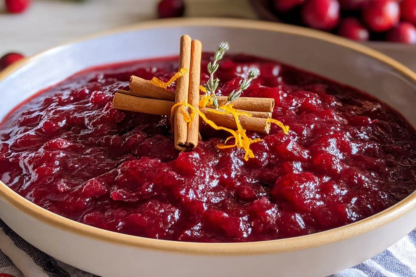Crockpot Cranberry Sauce