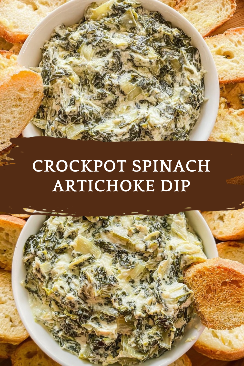 Crockpot Spinach Artichoke Dip