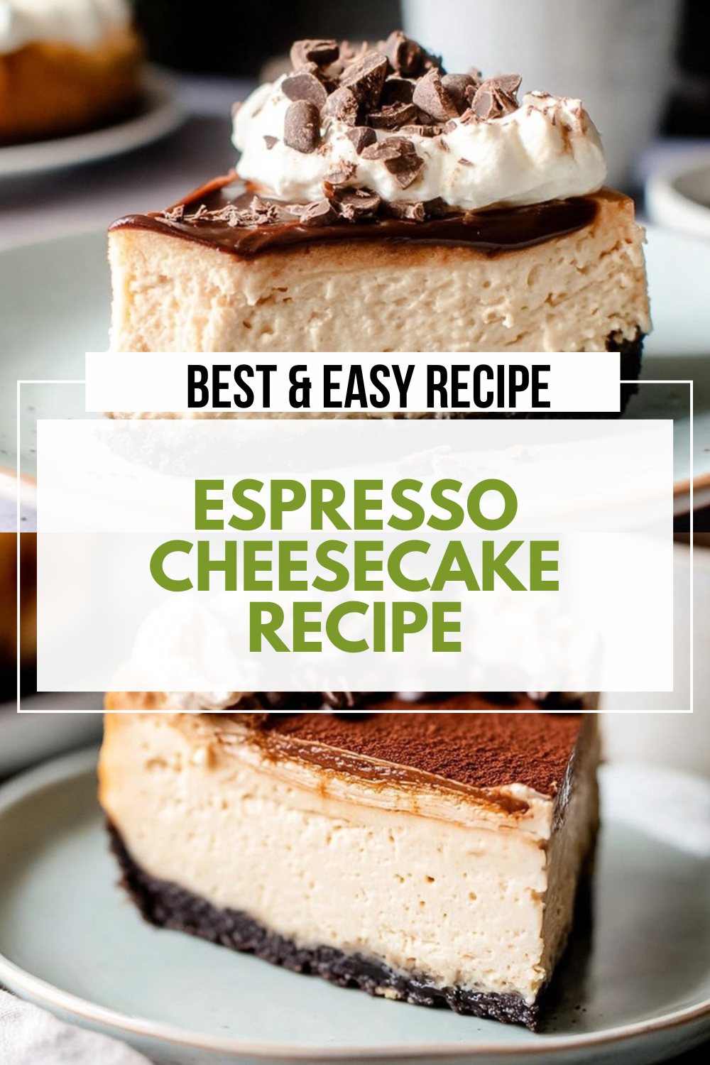 Espresso Cheesecake Recipe