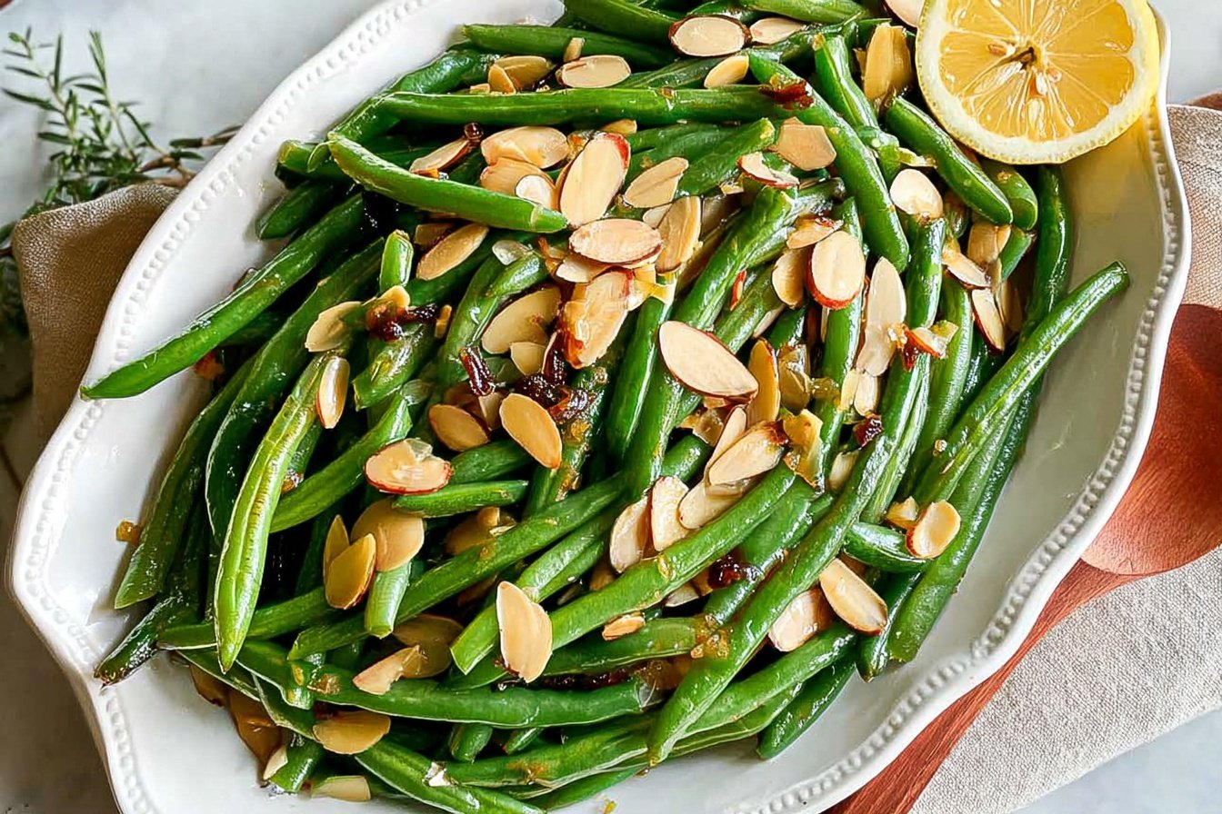 Green Beans Almondine