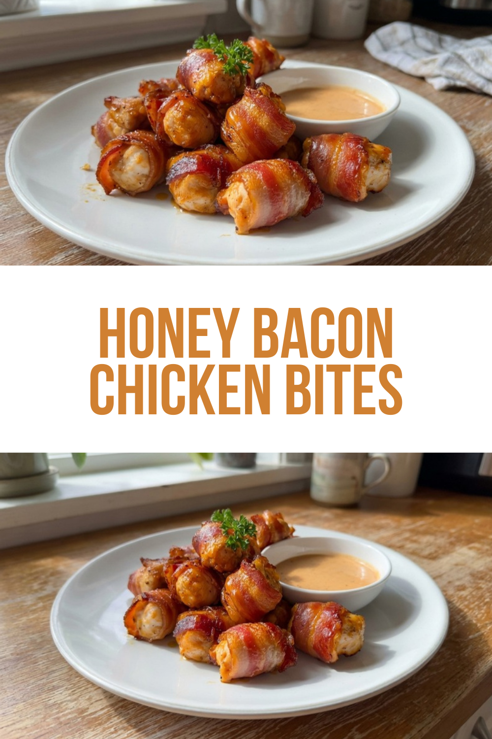 Honey Bacon Chicken Bites