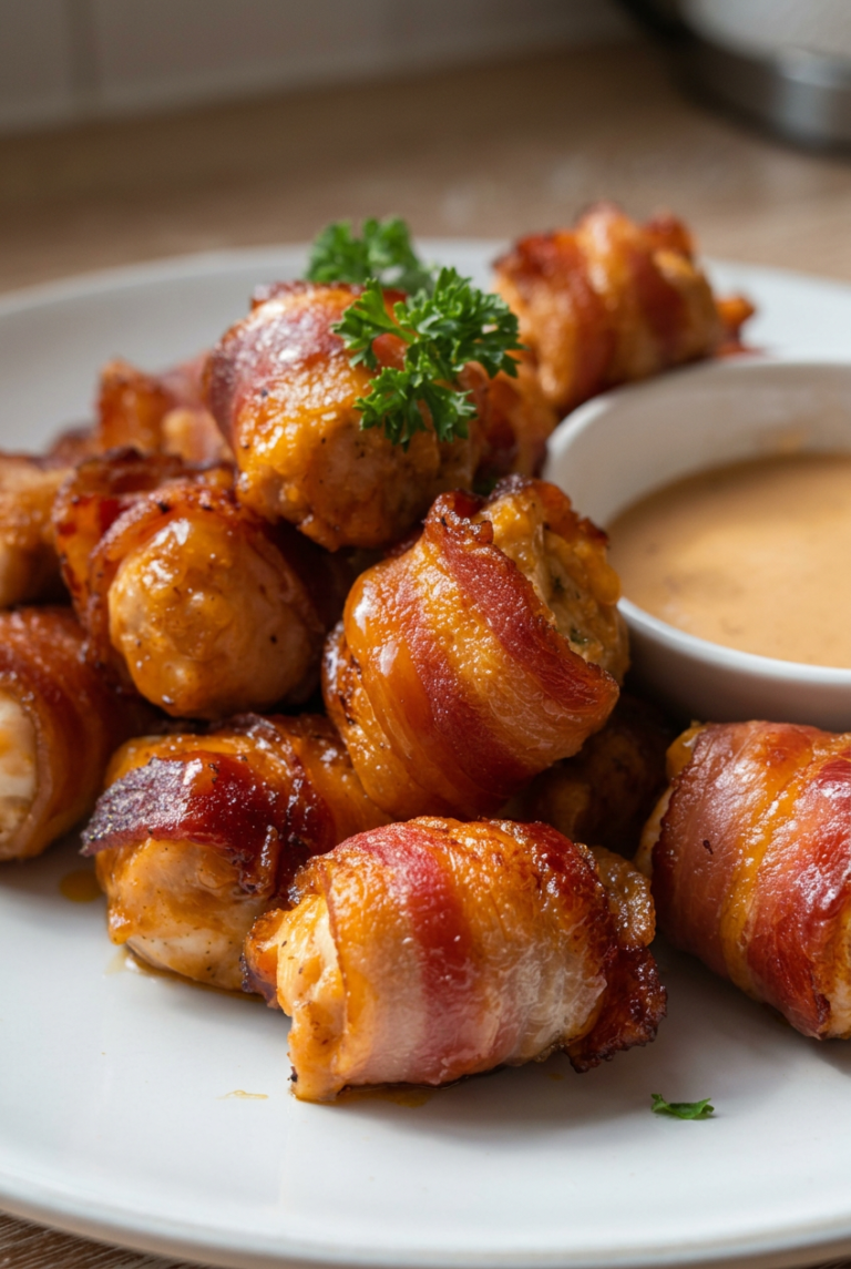 Honey Bacon Chicken Bites 45.Png