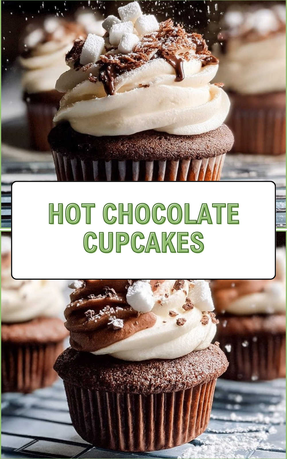 Hot Chocolate Cupcakes