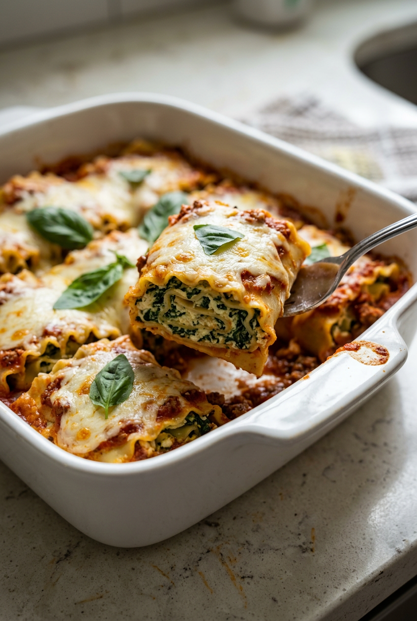 Lasagna Roll Ups