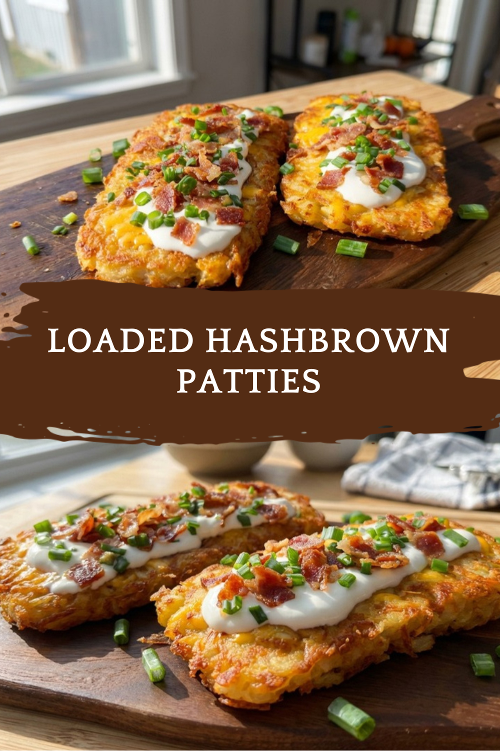Loaded Hashbrown Patties