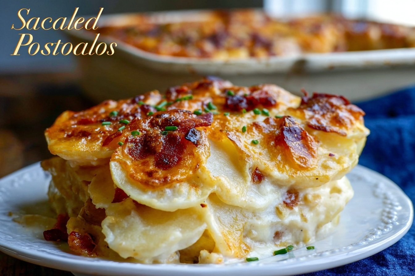Loaded Scalloped Potatoes Recipe