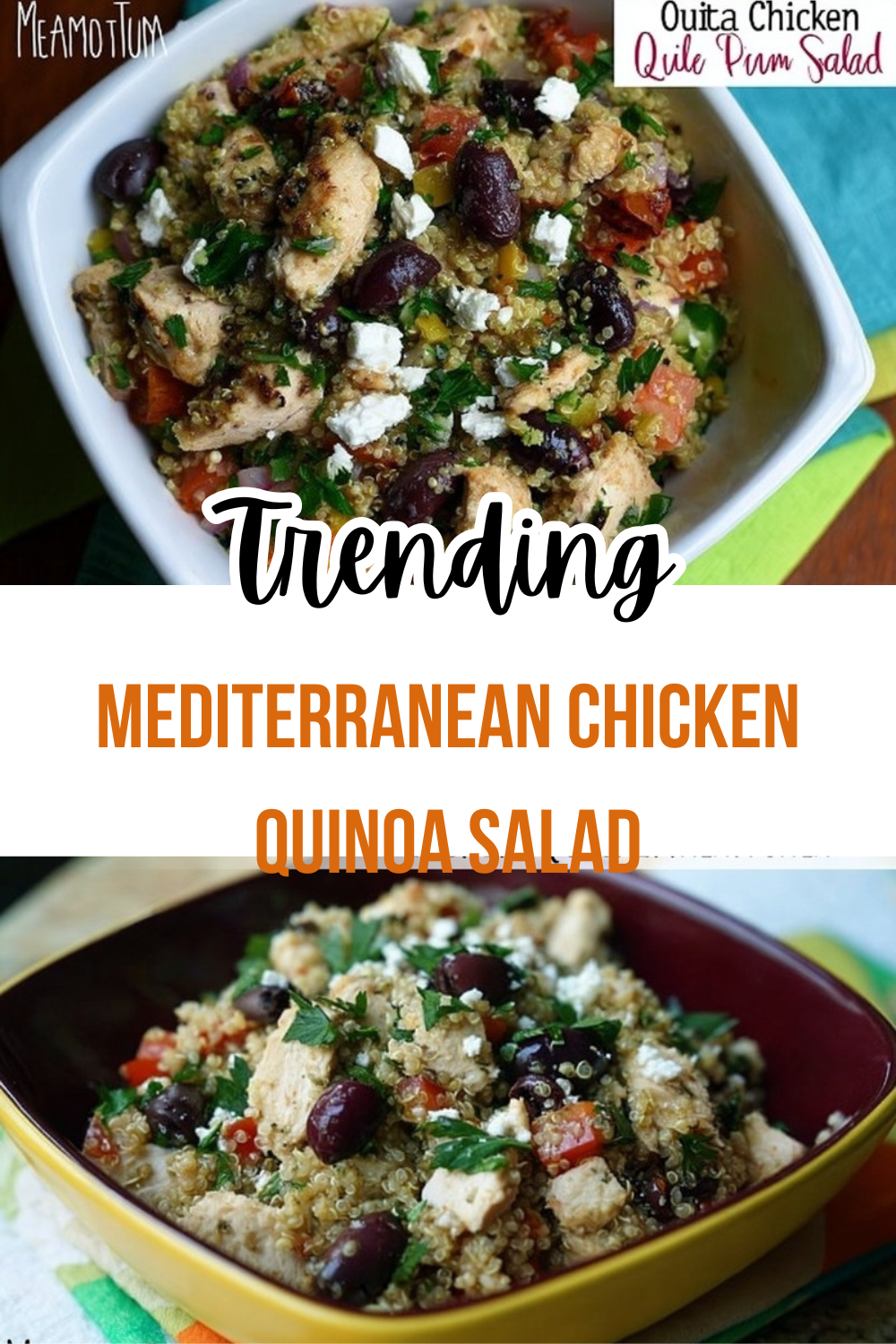 Mediterranean Chicken Quinoa Salad