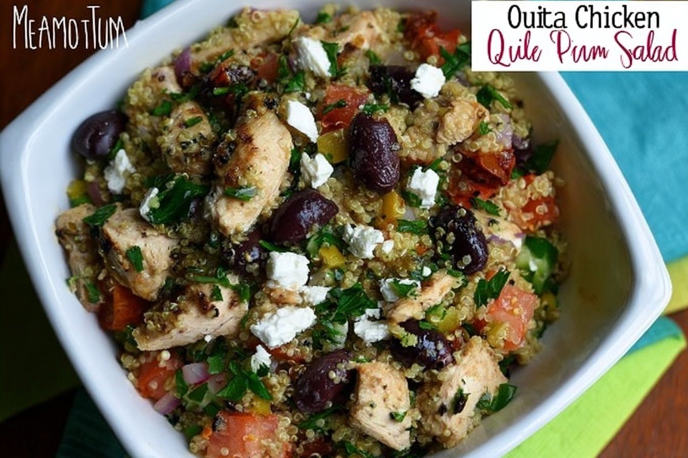 Mediterranean Chicken Quinoa Salad