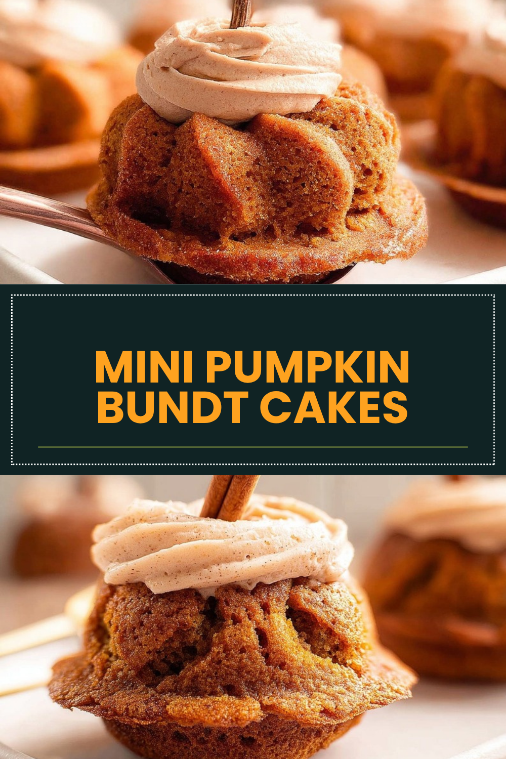 Mini Pumpkin Bundt Cakes
