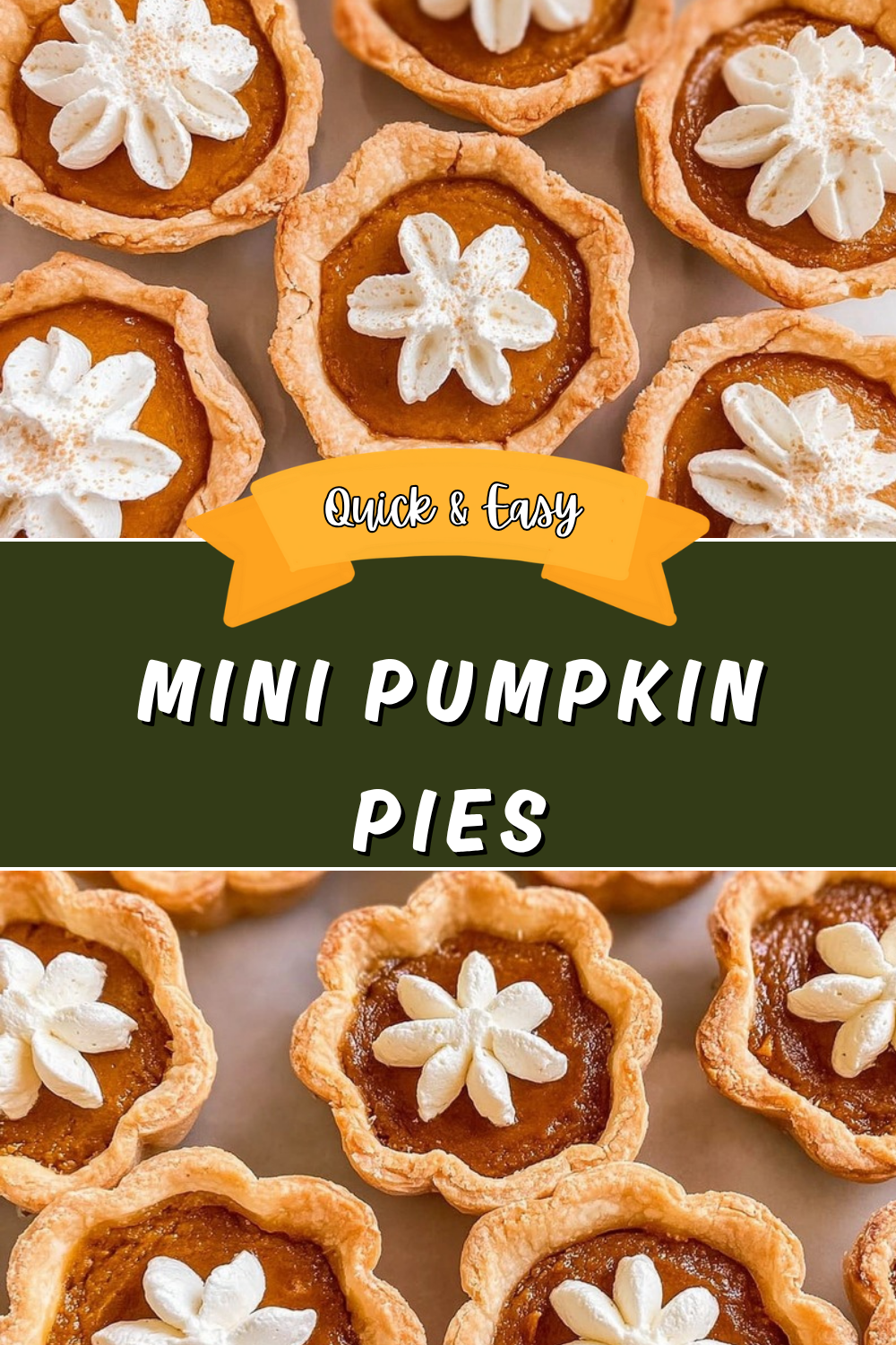 Mini Pumpkin Pies