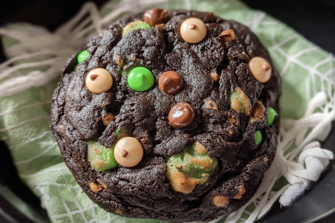 Mint Chocolate Chip Cookies