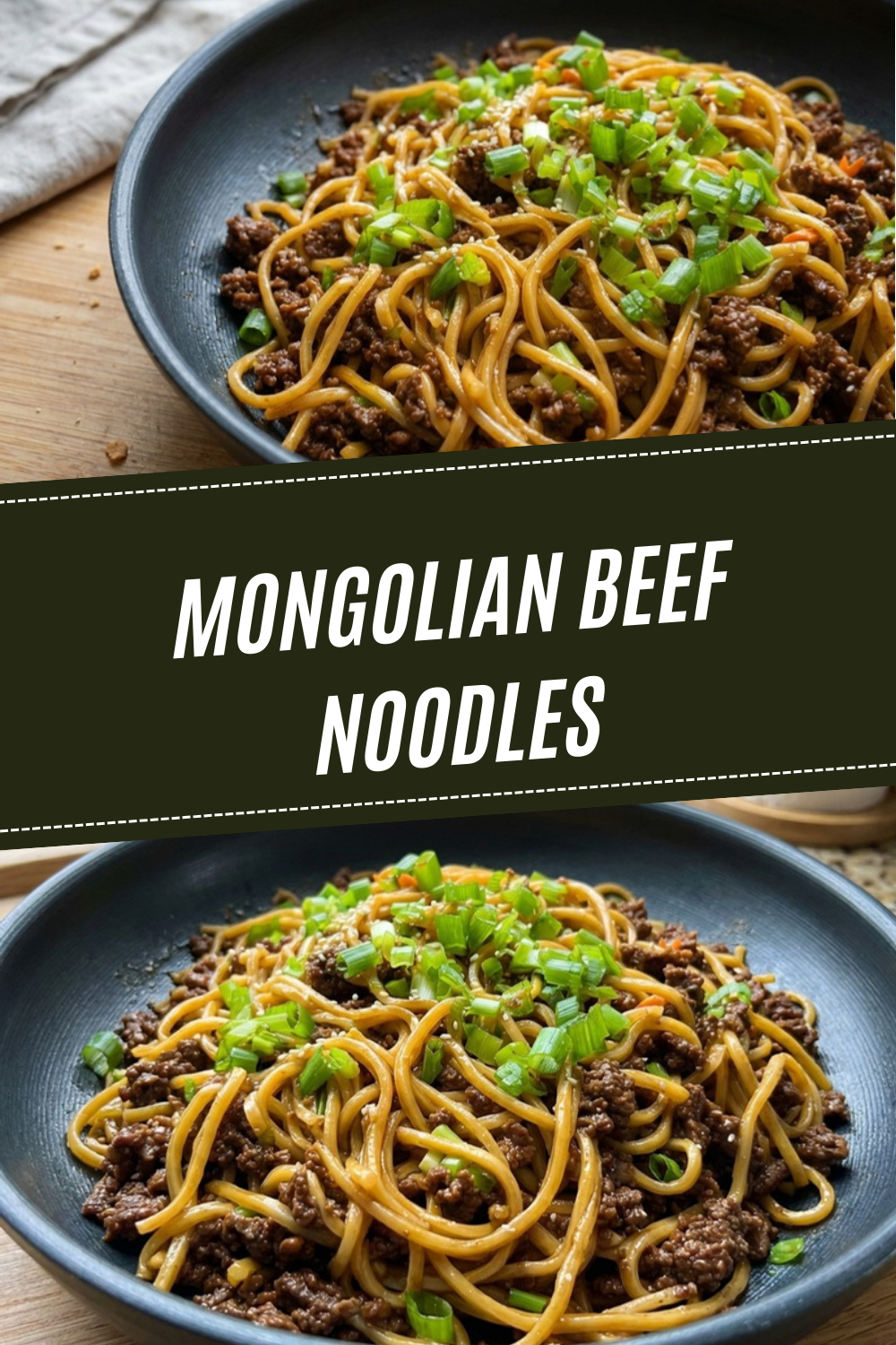 Mongolian Beef Noodles