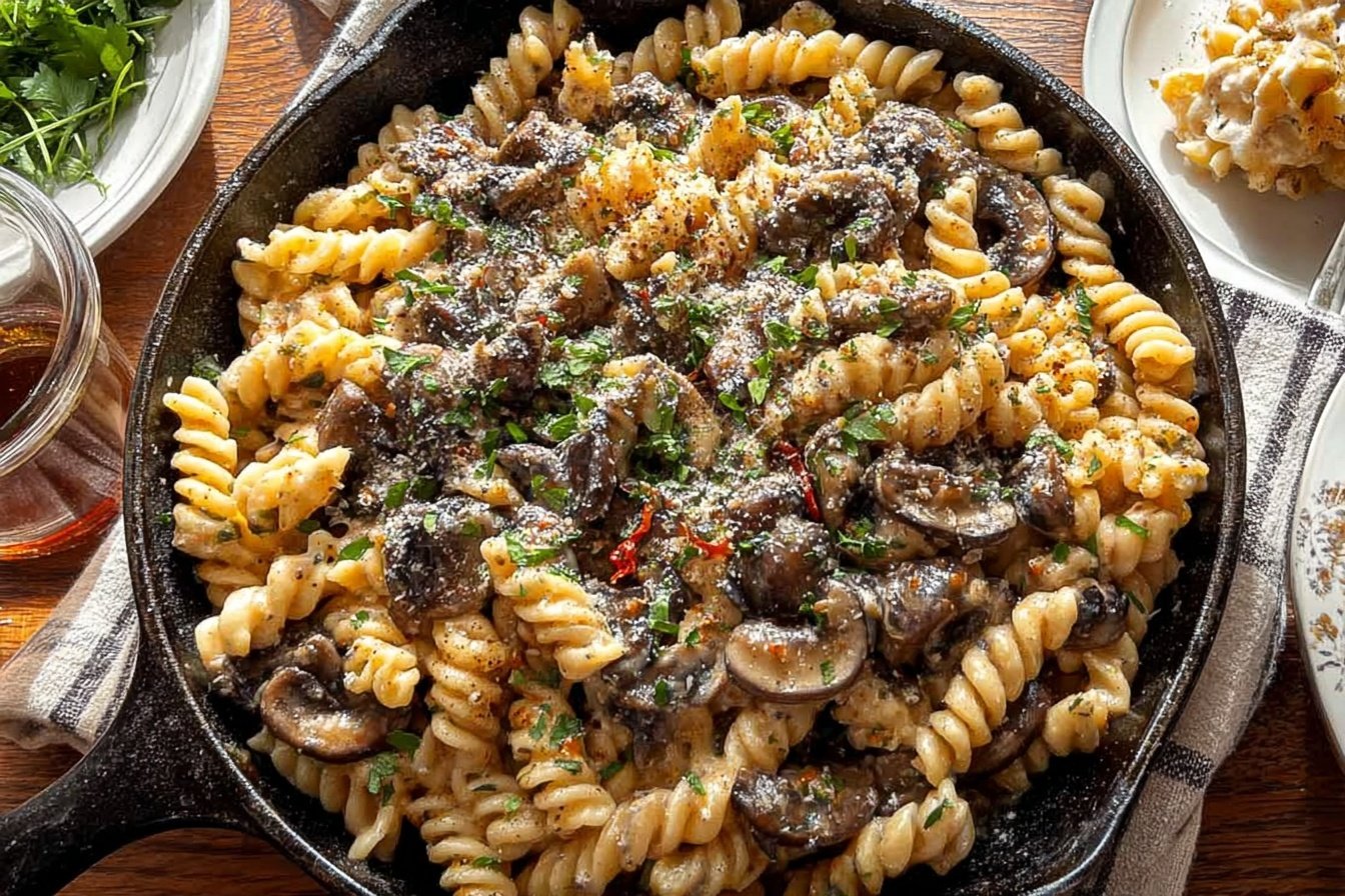 Mushroom Pasta Recipe