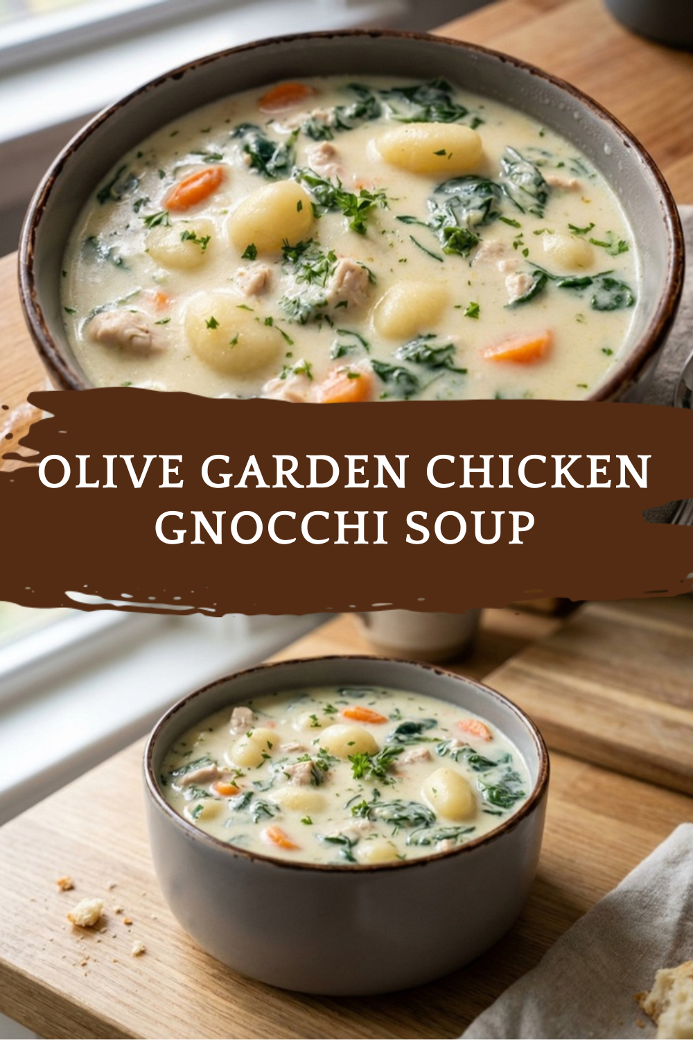 Olive Garden Chicken Gnocchi Soup