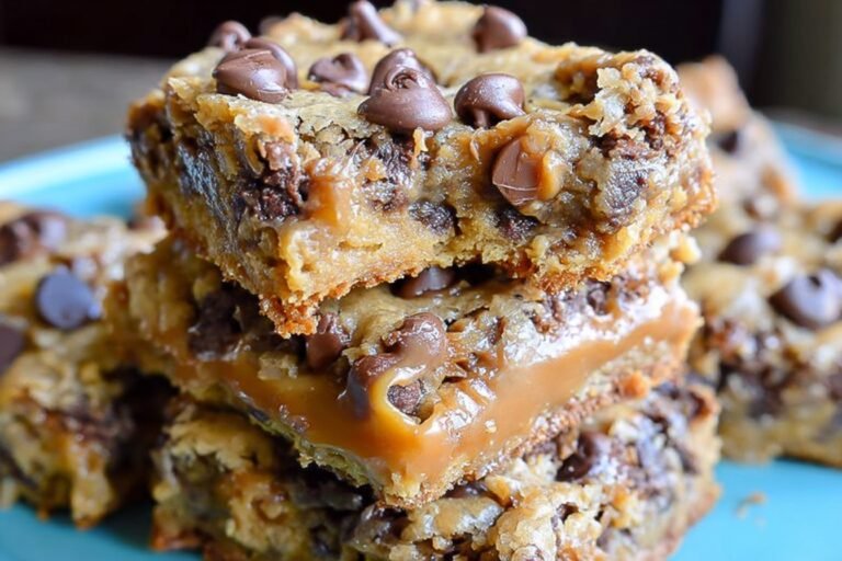 Peanut Butter Caramel Toffee Chocolate Chip Cookie Bars 87.Png