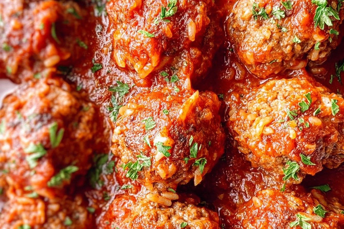 Porcupine Meatballs
