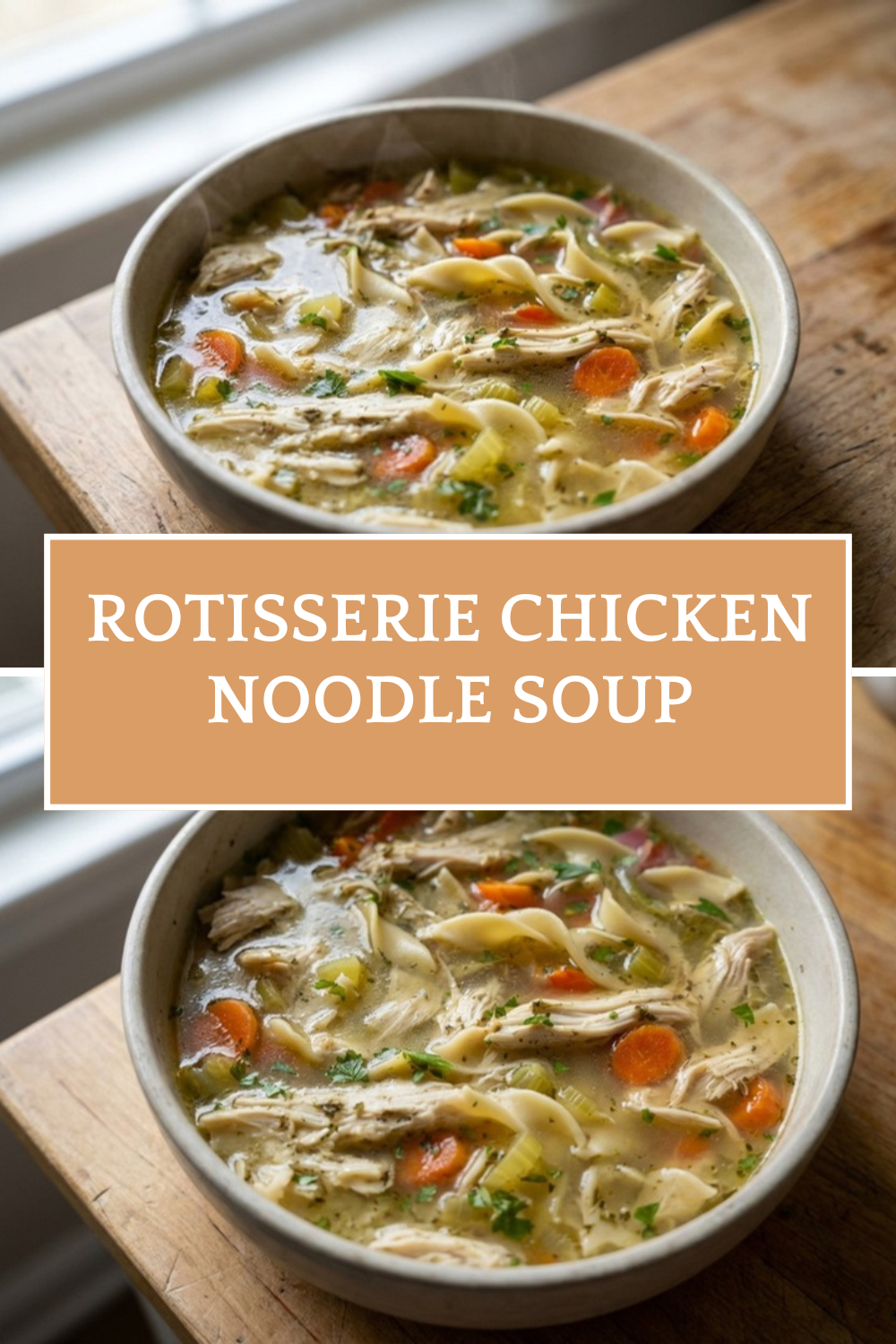 Rotisserie Chicken Noodle Soup