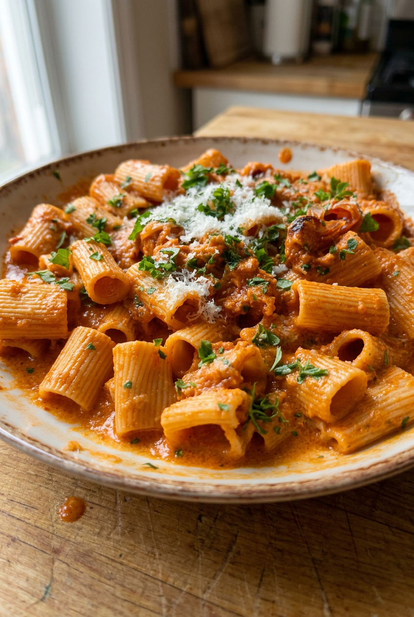 Spicy Rigatoni