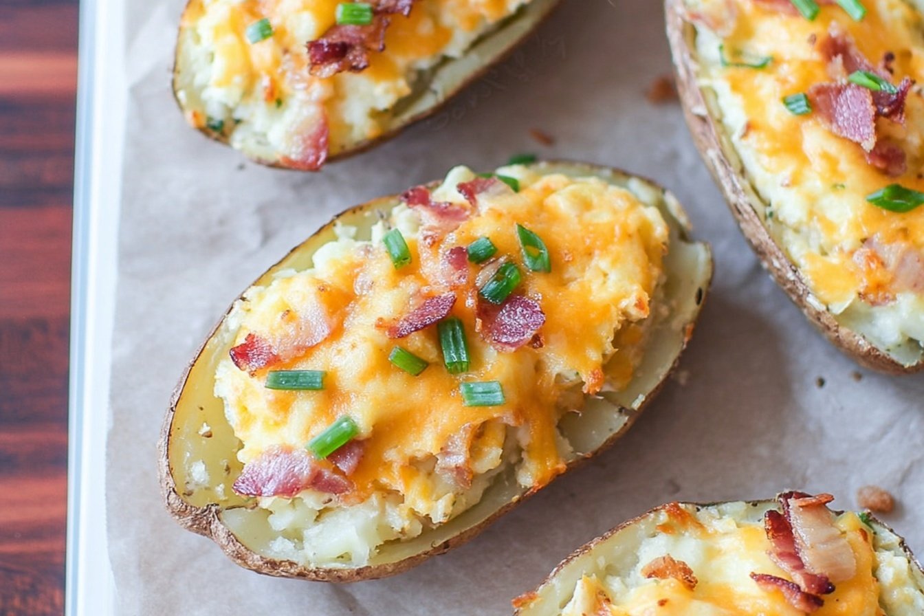 Twice Baked Potatoes Recipe