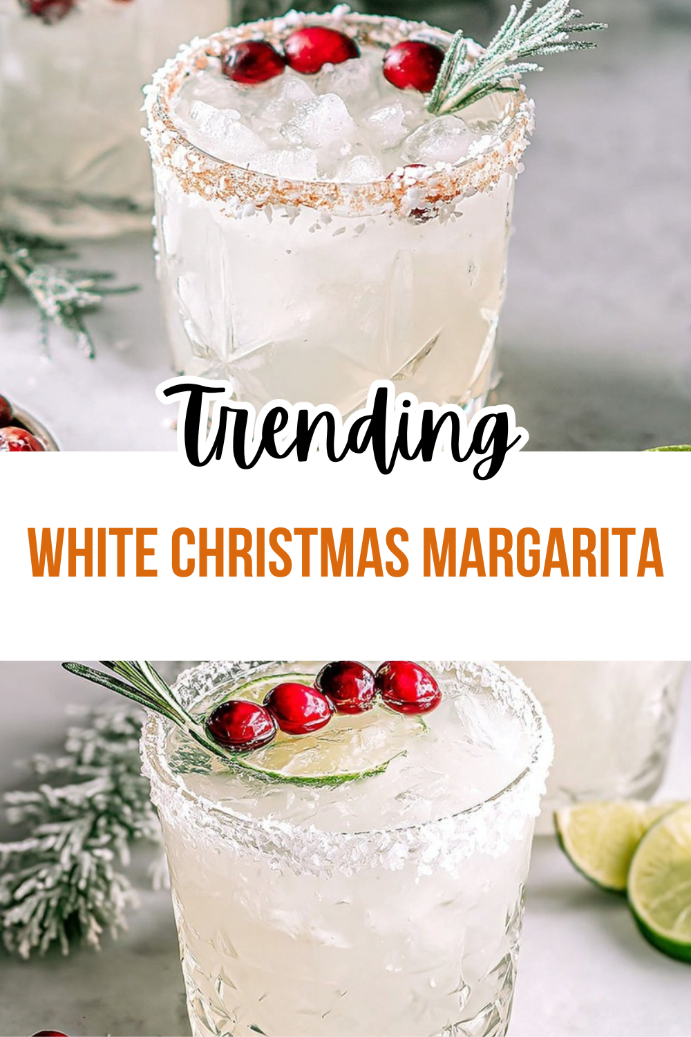 White Christmas Margarita