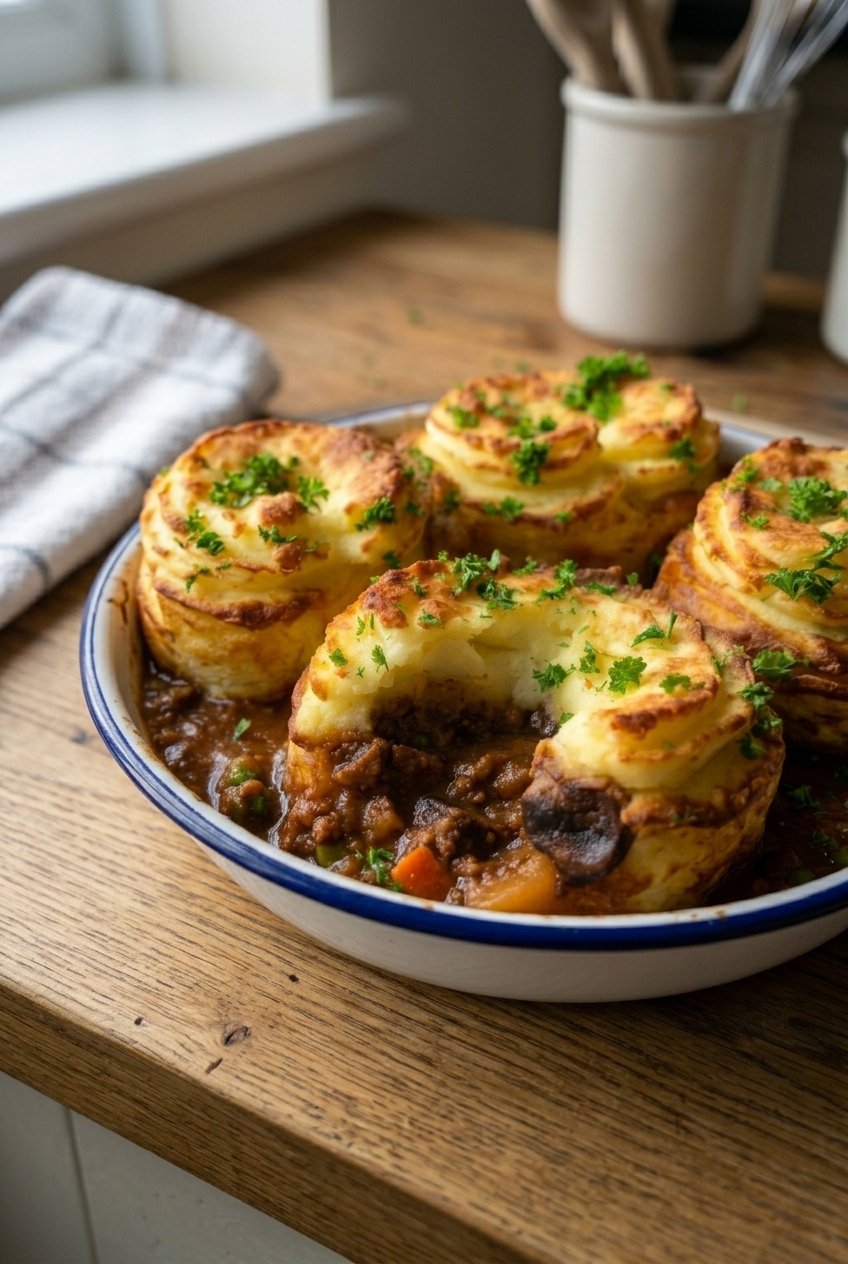 Yorkshire Pudding Cottage Pies