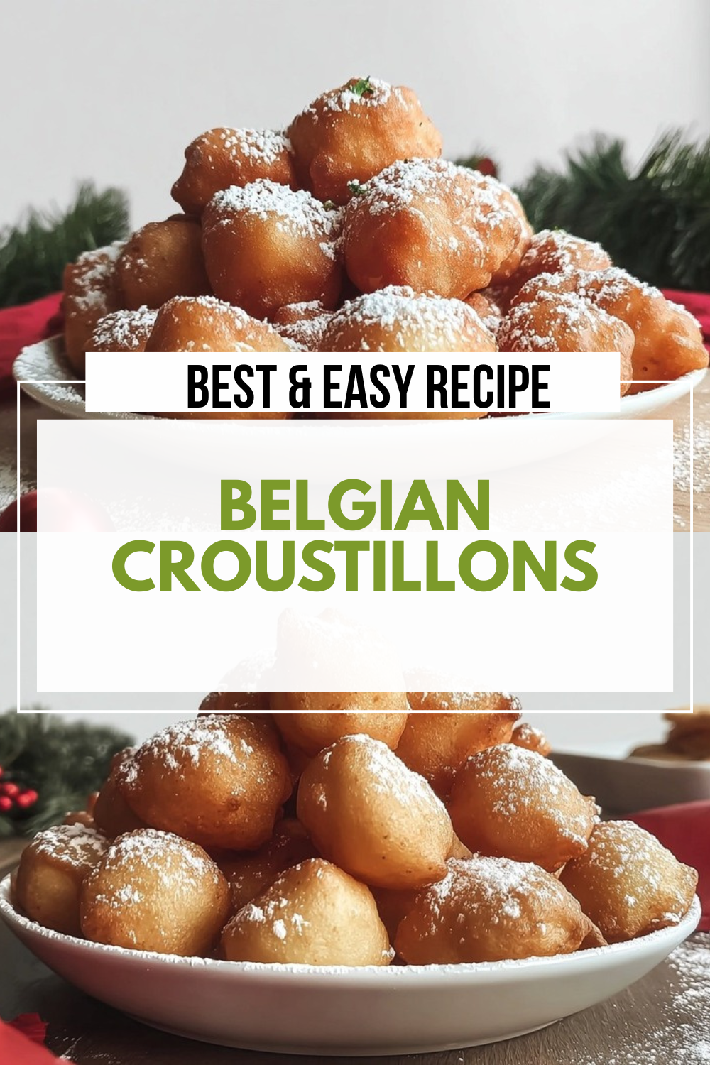 Belgian Croustillons Fried Dough Balls Recipe 7 Belgian Croustillons