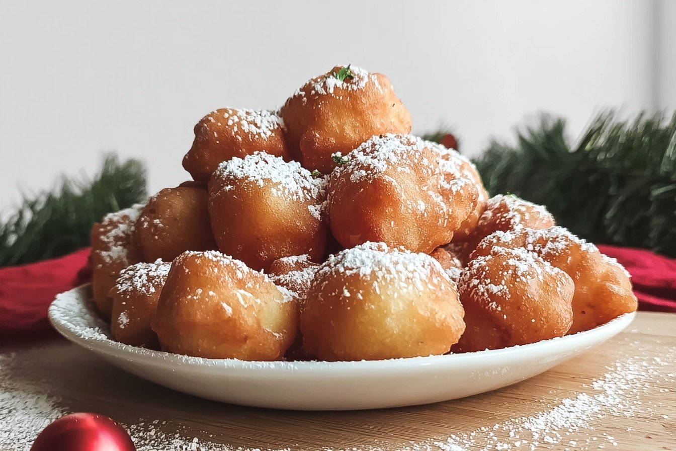 Belgian Croustillons Fried Dough Balls Recipe 6 Belgian Croustillons