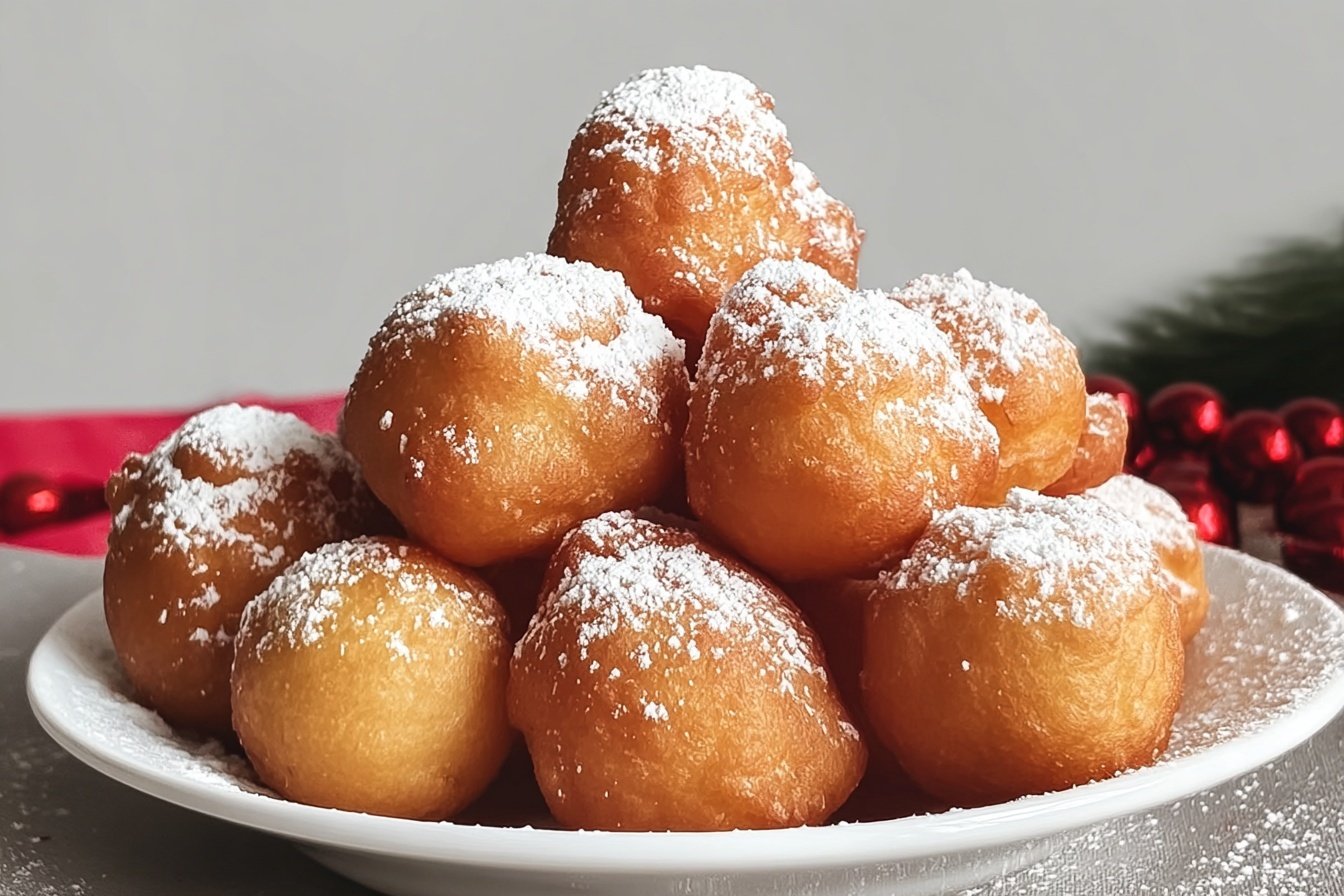 Belgian Croustillons Fried Dough Balls
