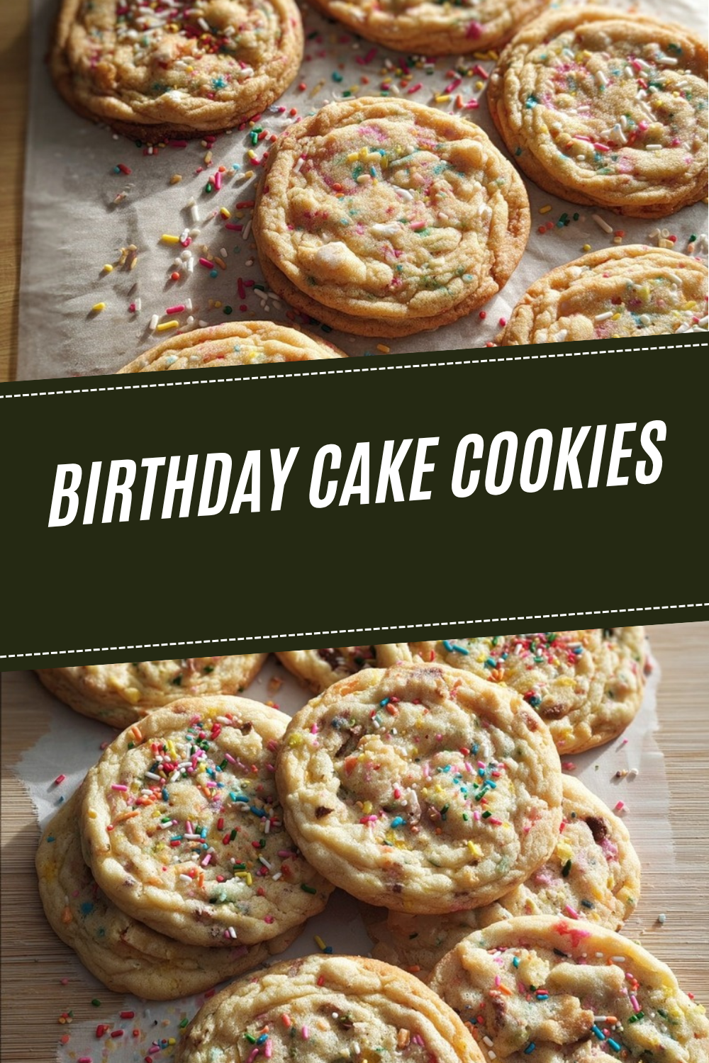Birthday Cake Cookies