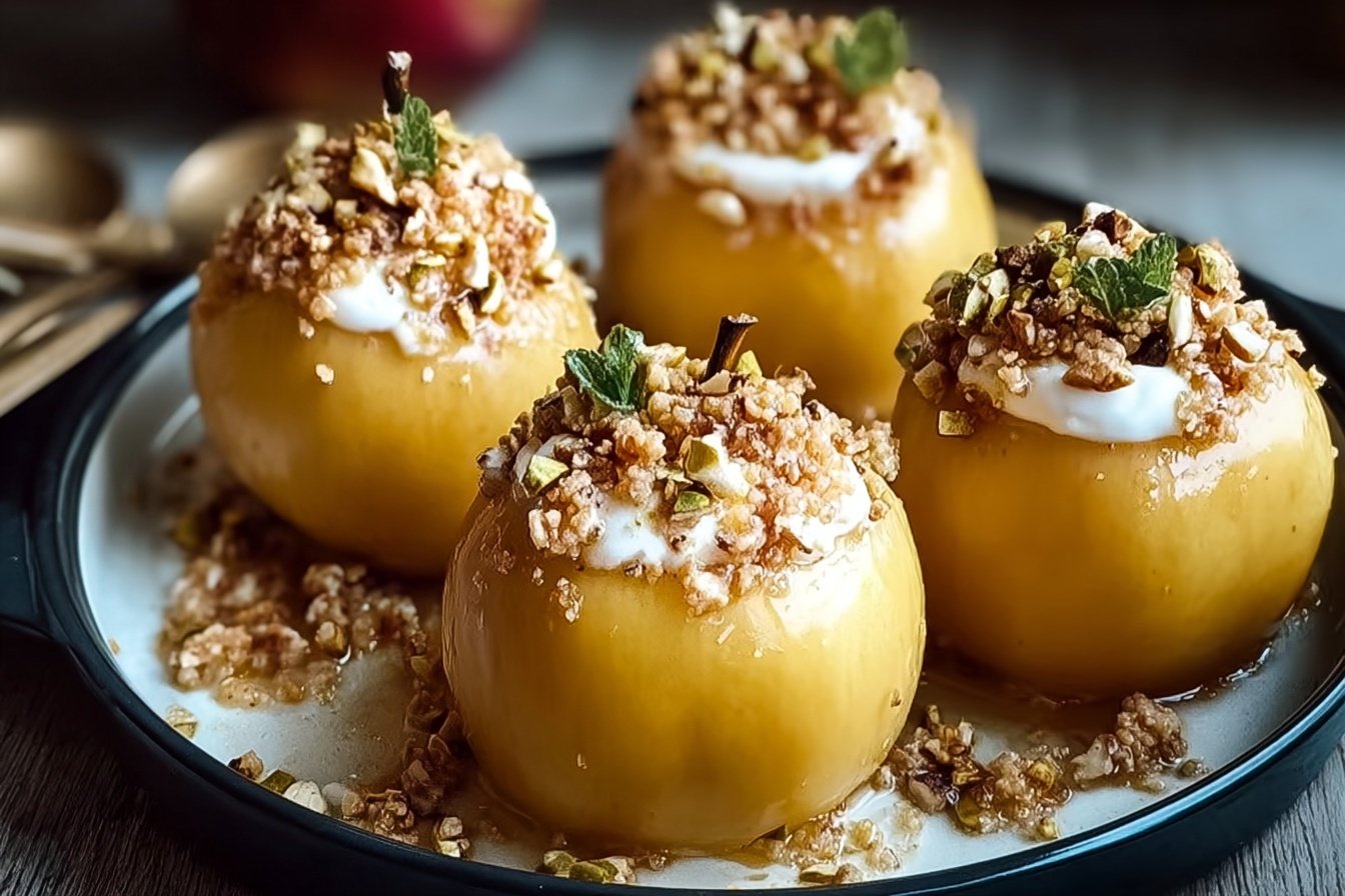 Bosnian Tufahije Walnut Stuffed Apples