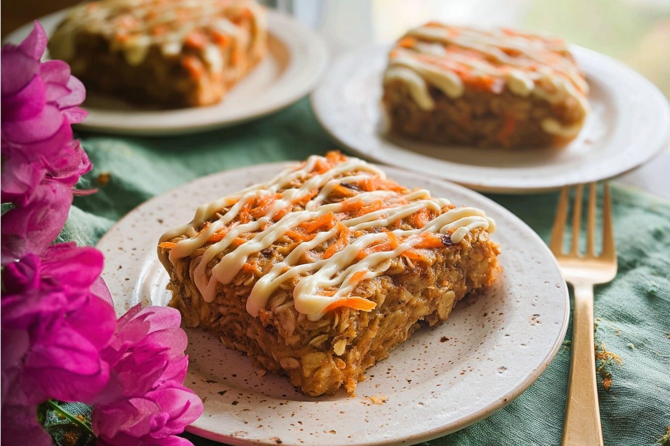 Carrot Cake Baked Oatmeal