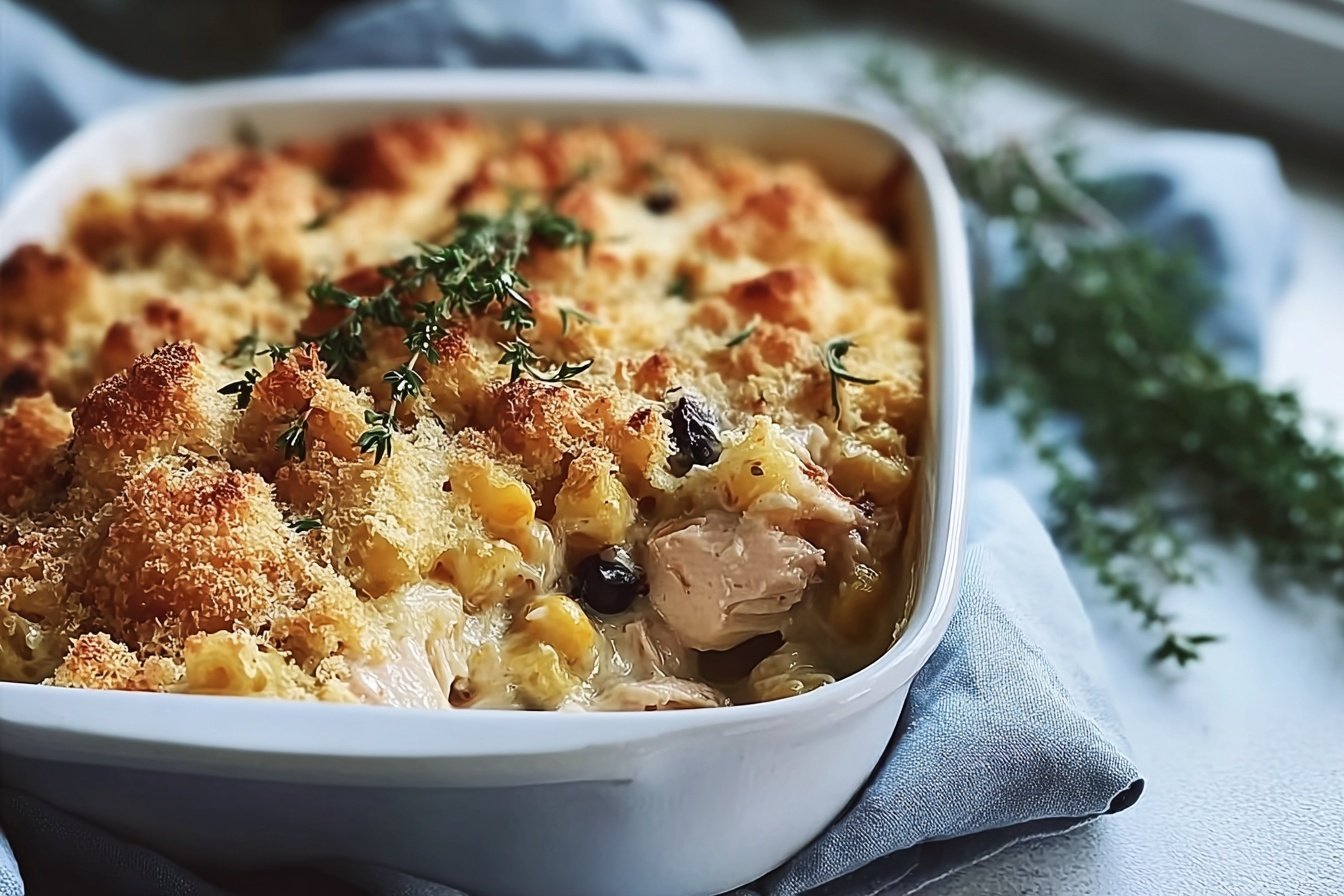 Chicken Cordon Bleu Casserole