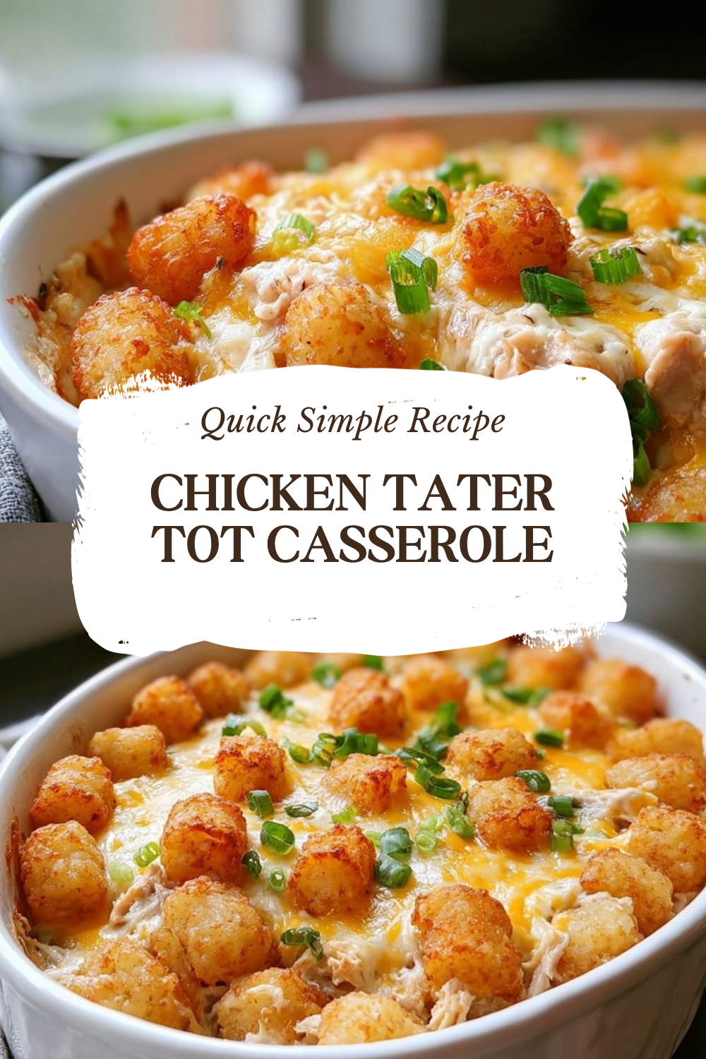 Chicken Tater Tot Casserole