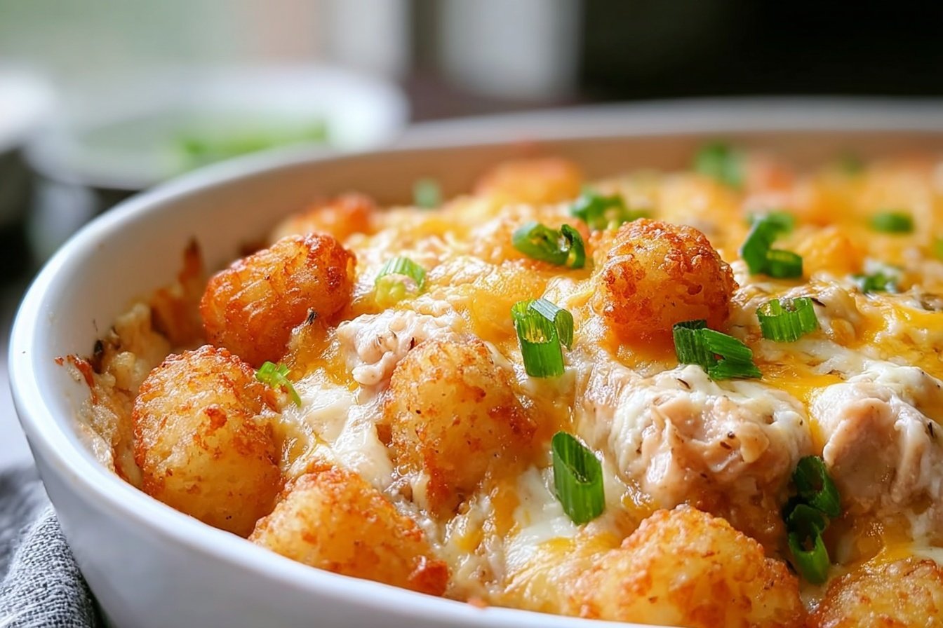 Chicken Tater Tot Casserole