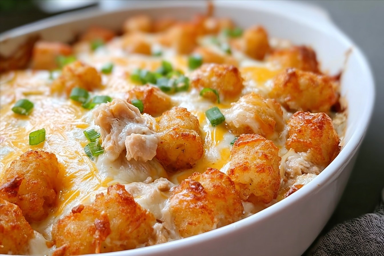 Chicken Tater Tot Casserole