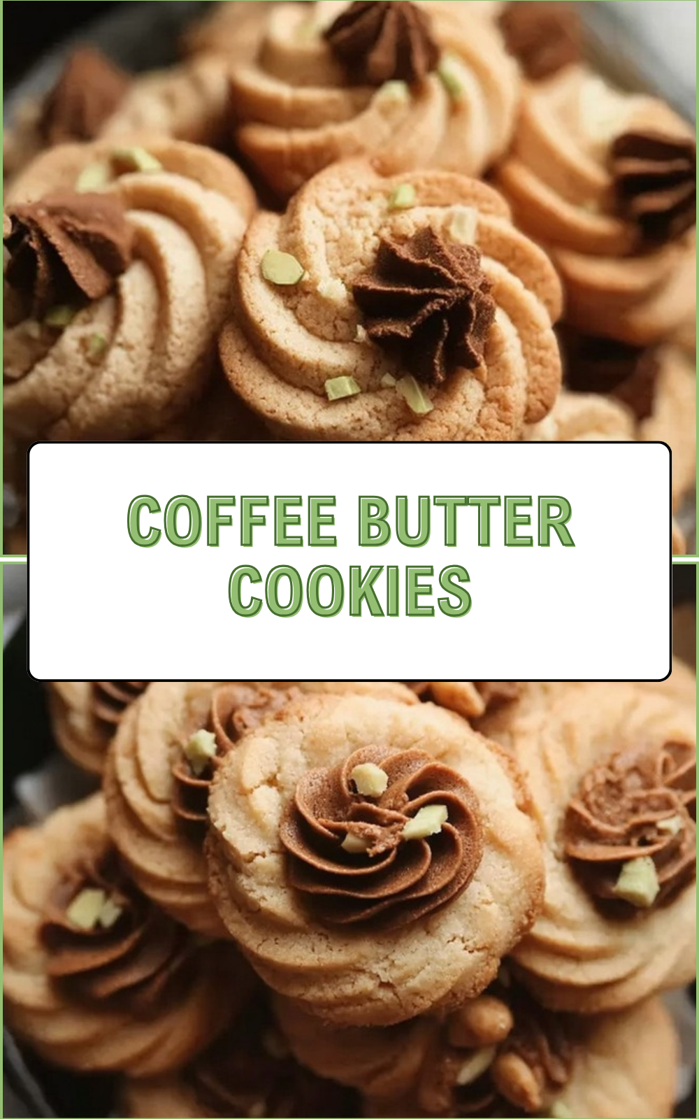 Coffee Butter Cookies