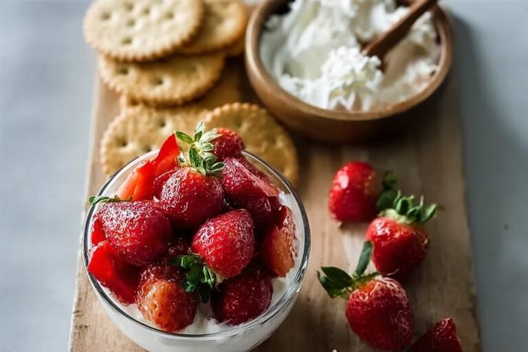 Erdbeer Butterkeks Dessert Im Glas 61.Png