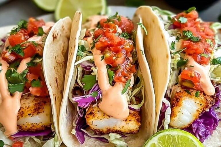 Fish Tacos With The Best Taco Sauce 95.Png