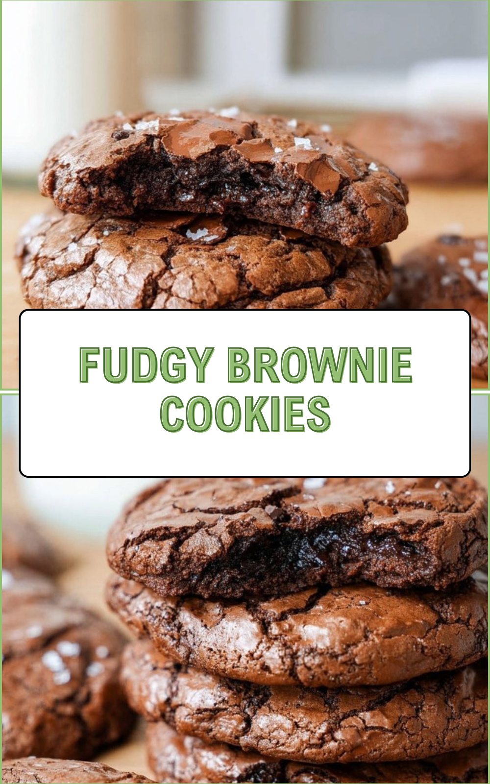 Fudgy Brownie Cookies
