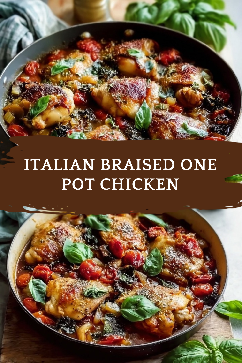 Italian Braised One Pot Chicken