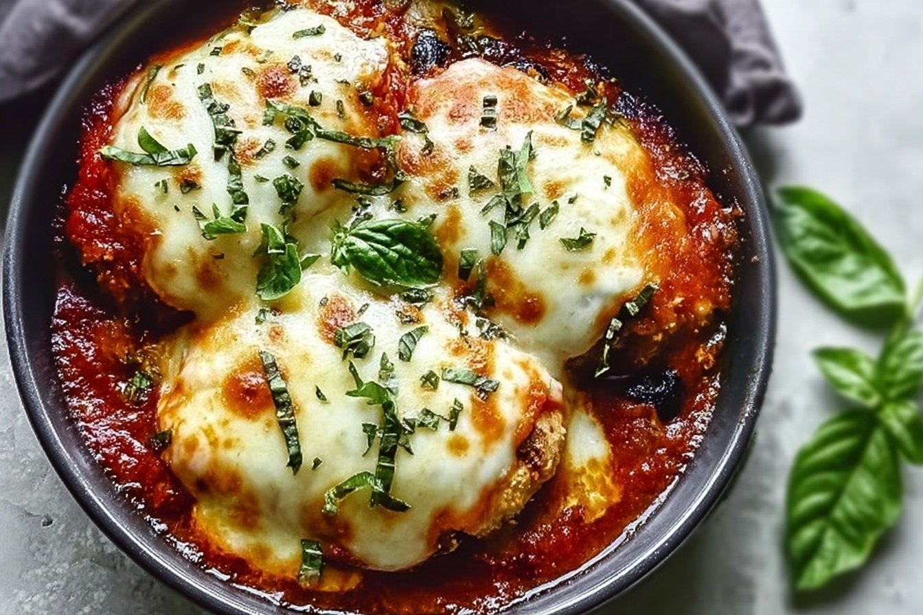 Low Carb Chicken Parmigiana