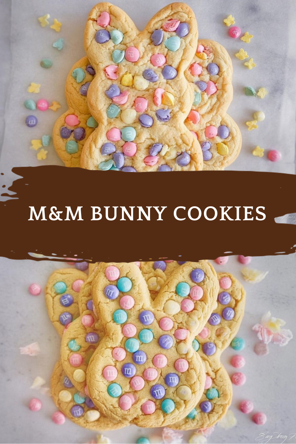 M&M Bunny Cookies