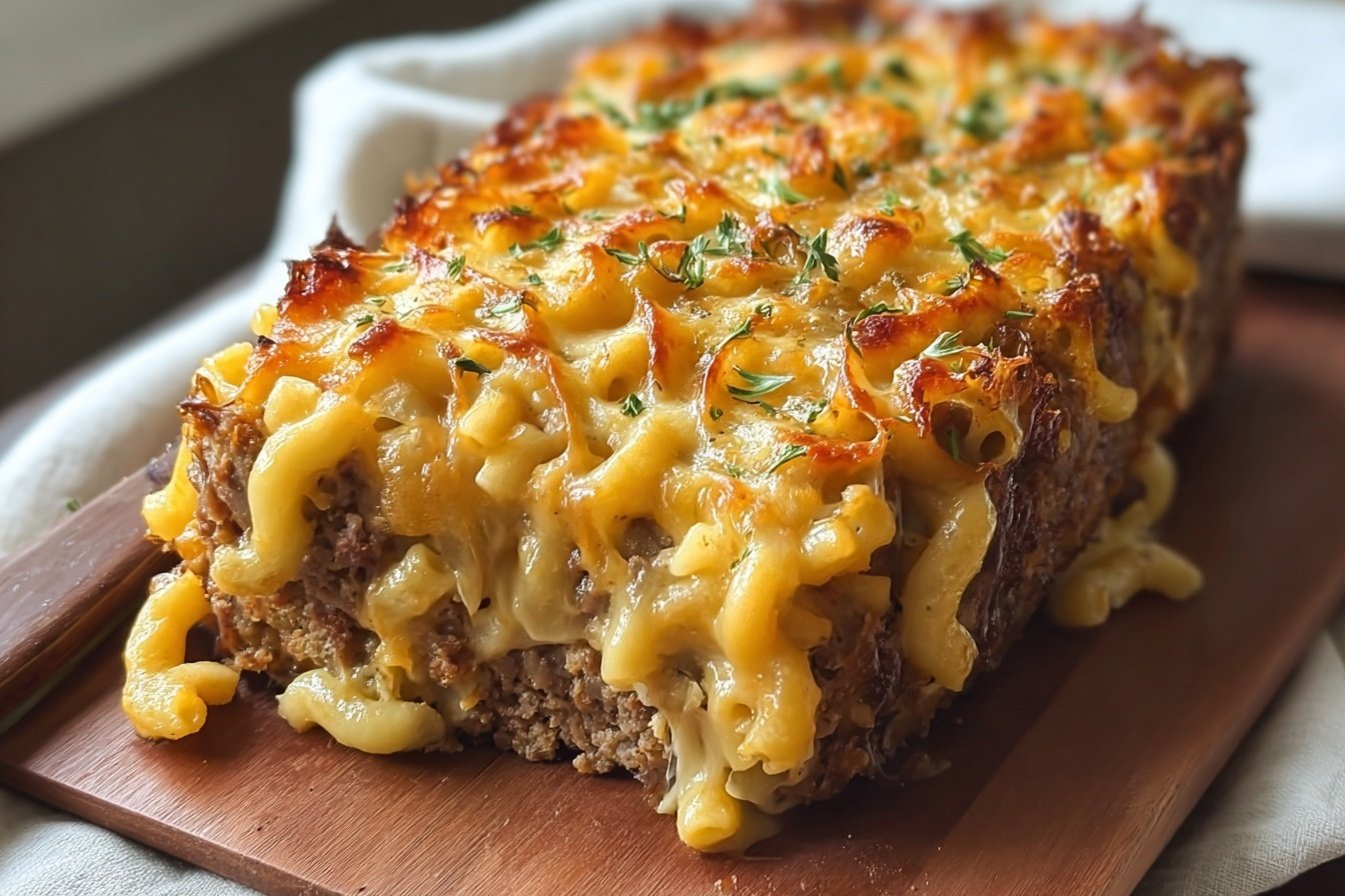 Macaroni And Cheese Meatloaf