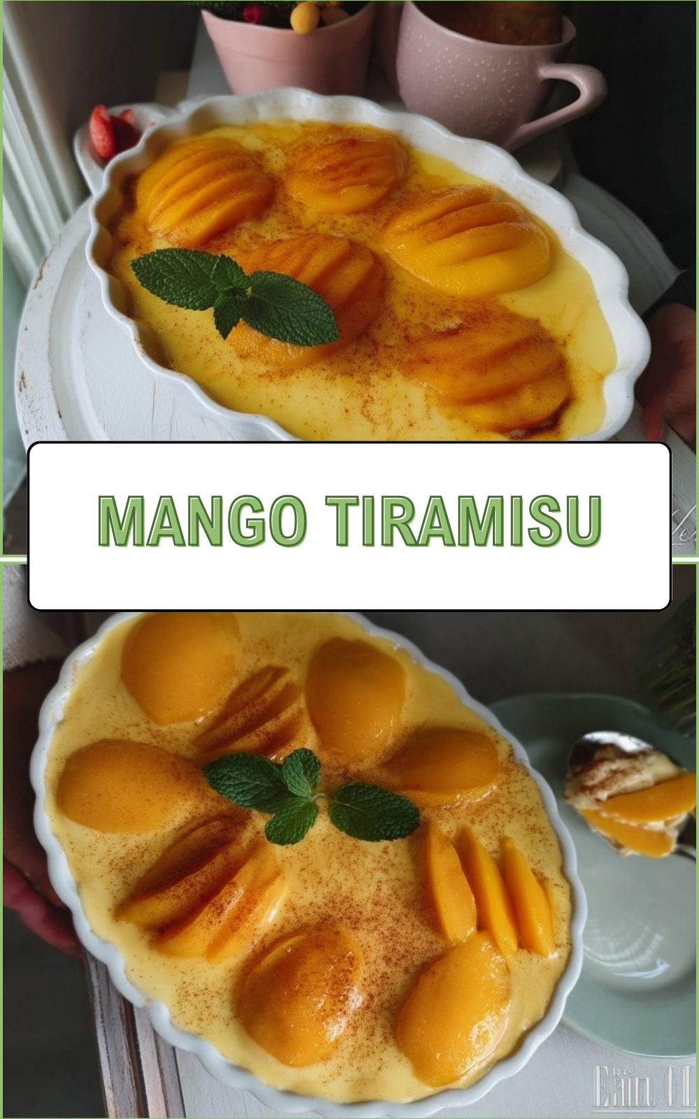 Mango Tiramisu