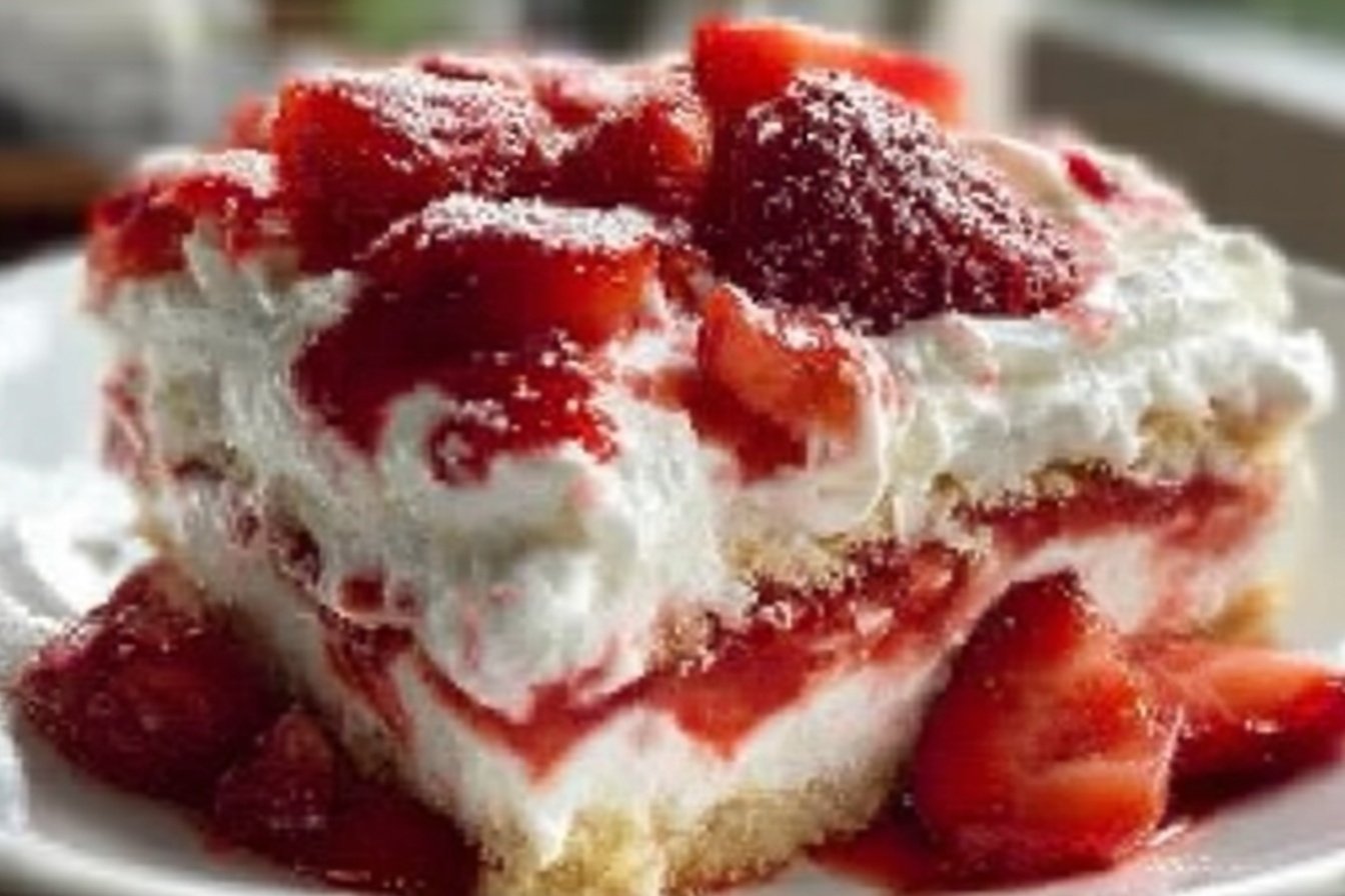 No-Bake Strawberry Shortcake