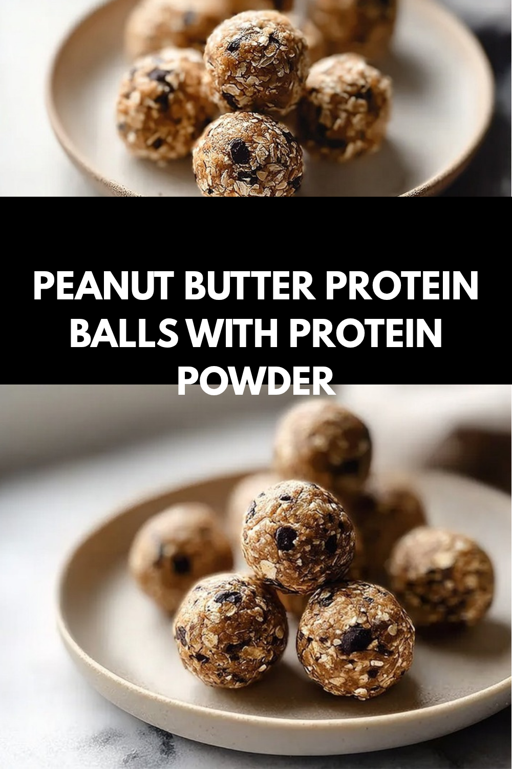 Peanut Butter Protein Balls With Protein Powder