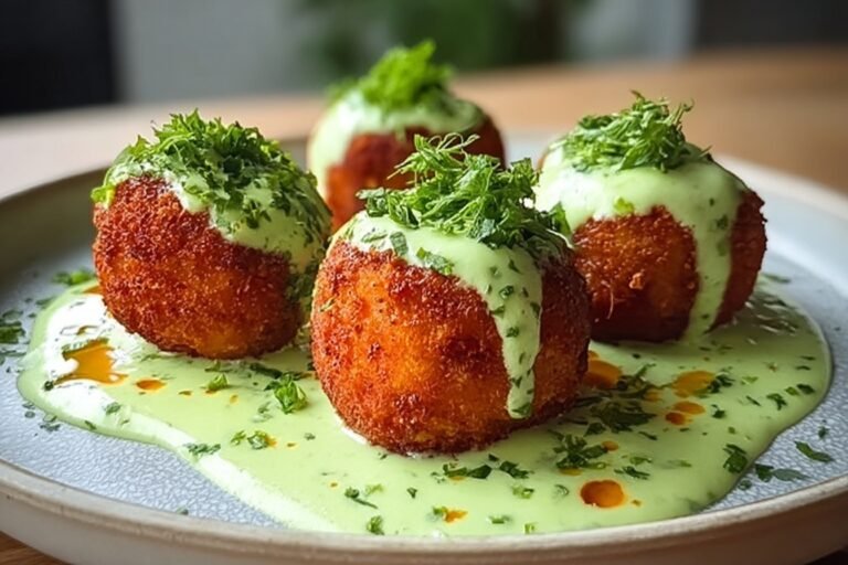 Salmon Balls With Creamy Avocado Sauce 83.Png