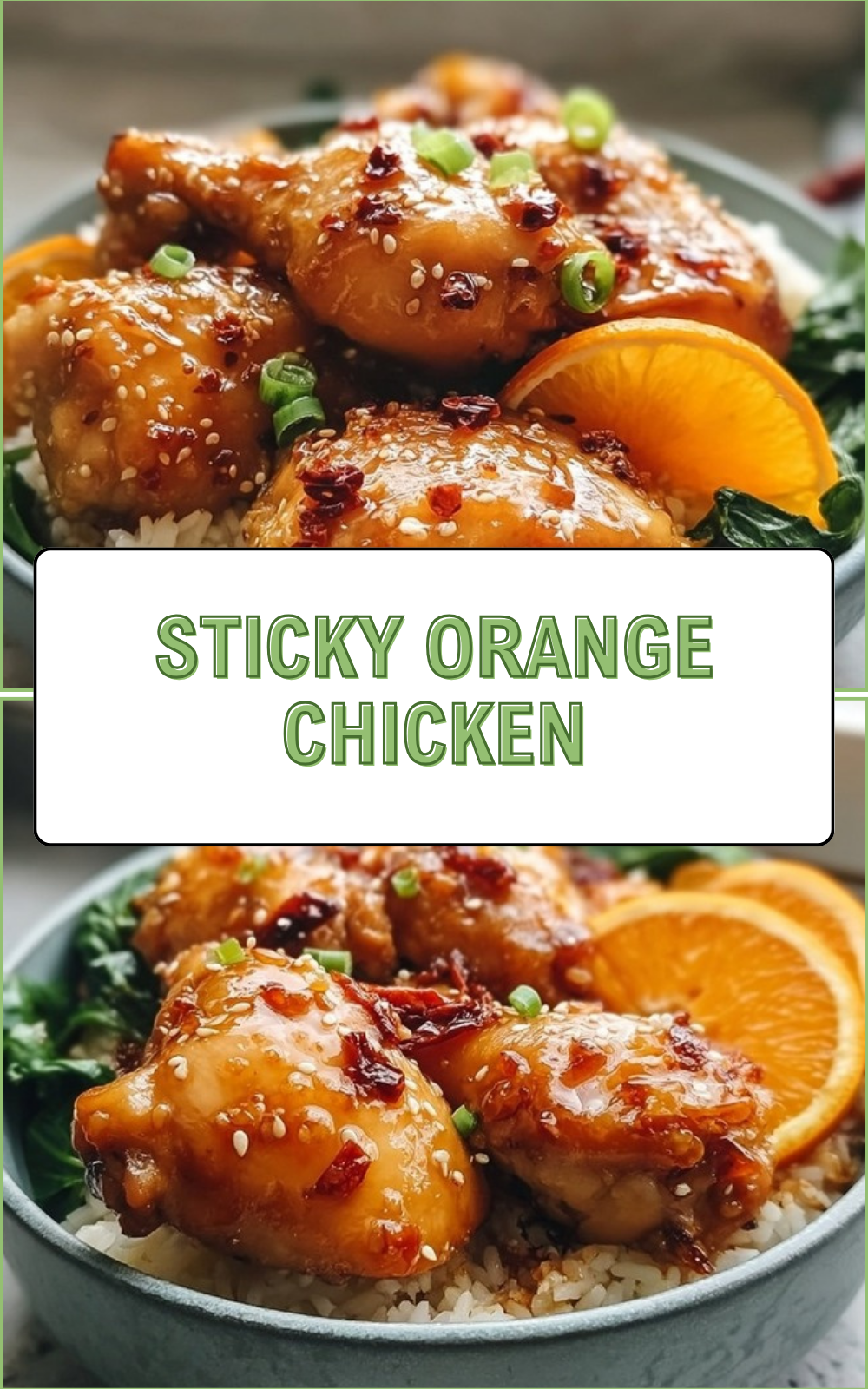 Sticky Orange Chicken