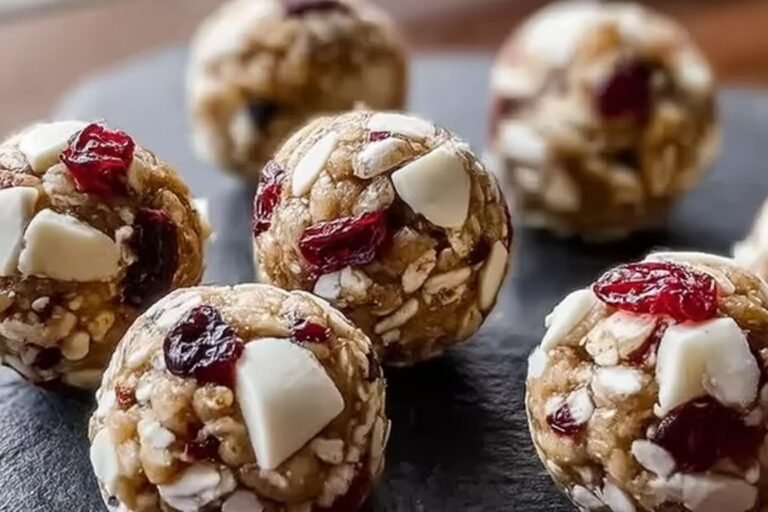 White Chocolate &Amp; Cranberry Protein Balls 19.Png